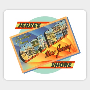 Greetings from Cape May New Jersey Magnet